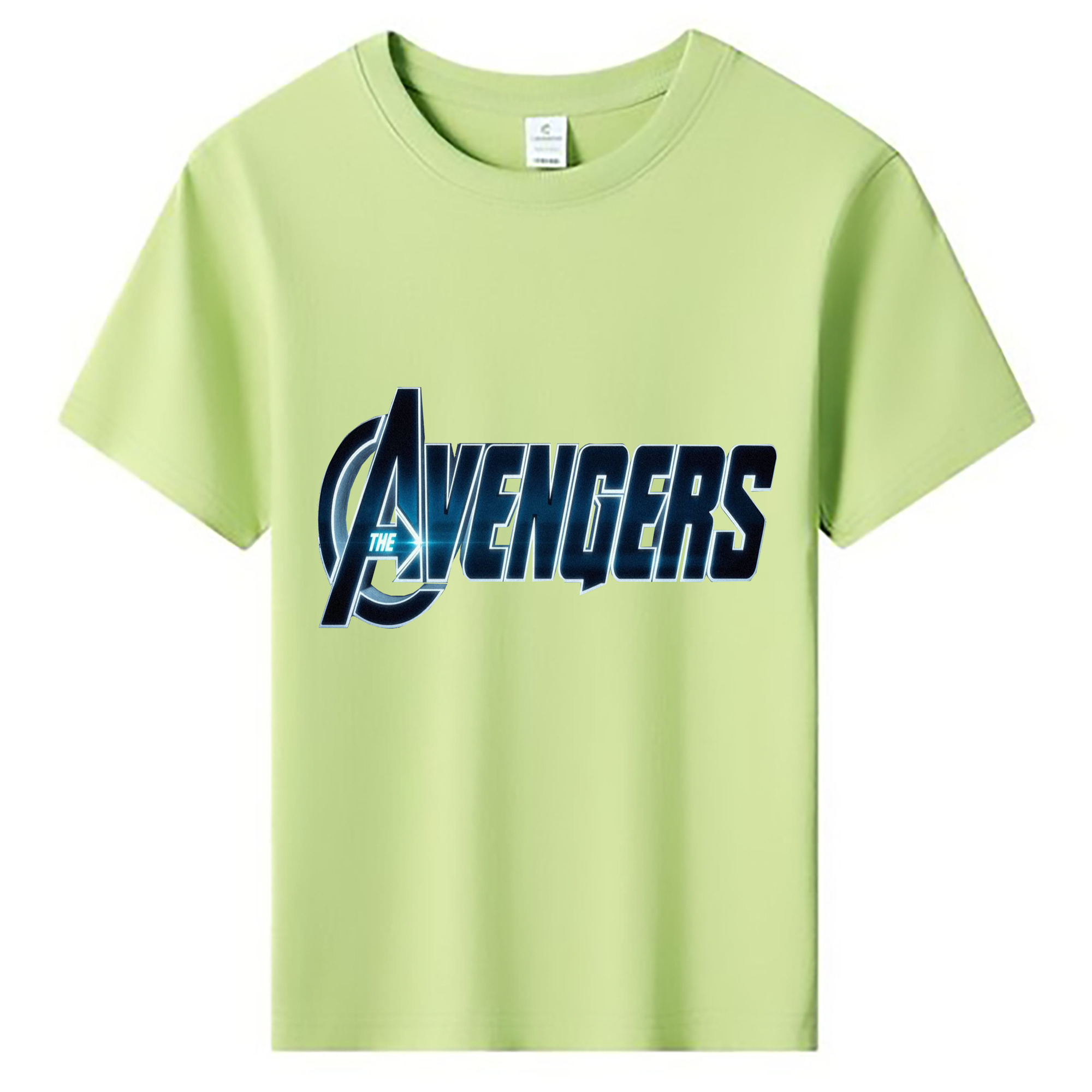 （画像用） アベンジャーズ The Avengers 綿100％キッズTシャツ（フロントプリント）